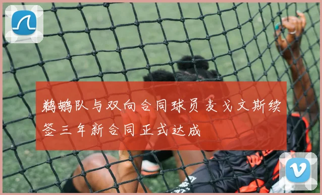 鹈鹕队与双向合同球员麦戈文斯续签三年新合同正式达成